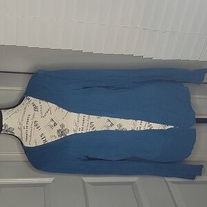 Blue Mossimo cardigan